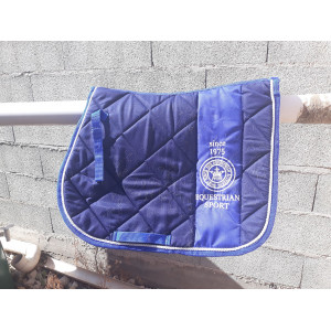 Tapis bleu marine Pffif taille Cheval