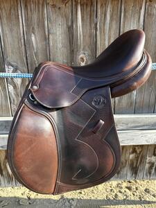 Selle Antares marron signature taille 17,5