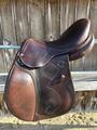 Selle Antares marron signature taille 17,5