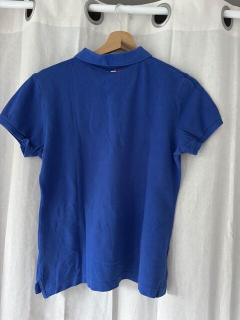 Polo statianata bleu électrique