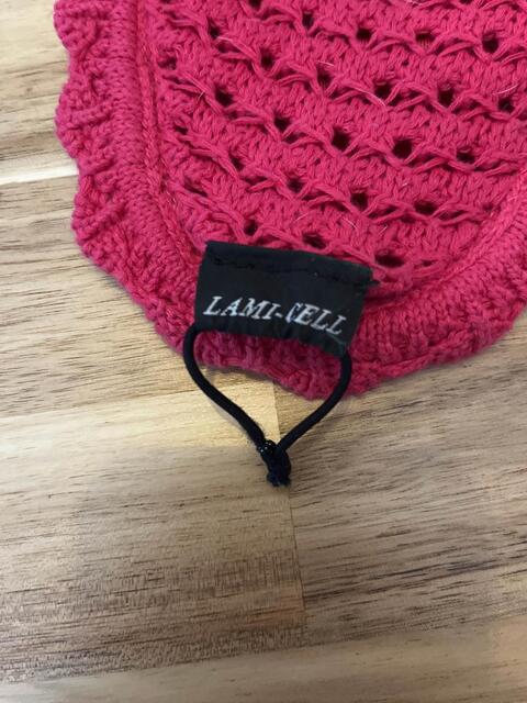 bonnet rose L’ami -Cell