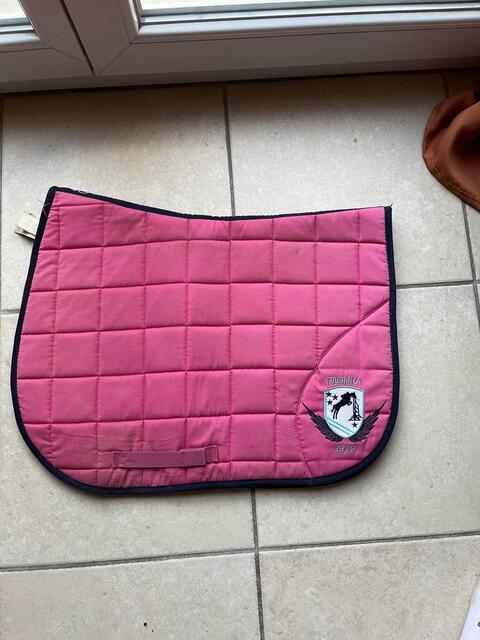 tapis t poney rose