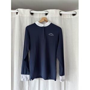 polo flags&cup bleu marine