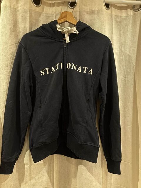 veste stationata bleu marine