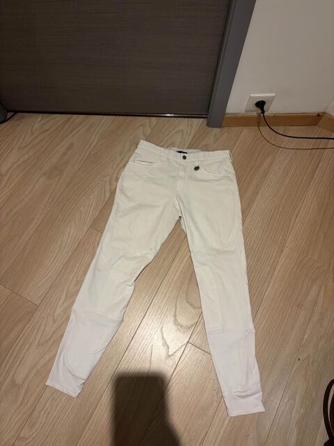 pantalon concours time rider blanc