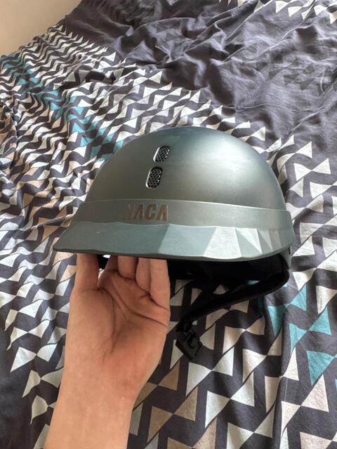 casque naca vert mat