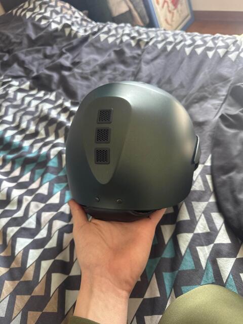 casque naca vert mat