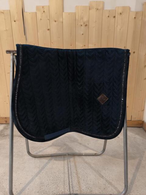 Tapis Kentucky velours pearl marine