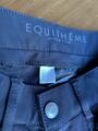 Pantalon équitation noir Equithème Georg fond silicone homme