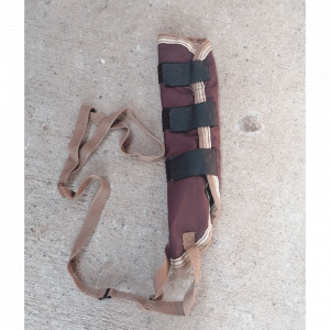 Protège-queue Equithème Marron/Beige