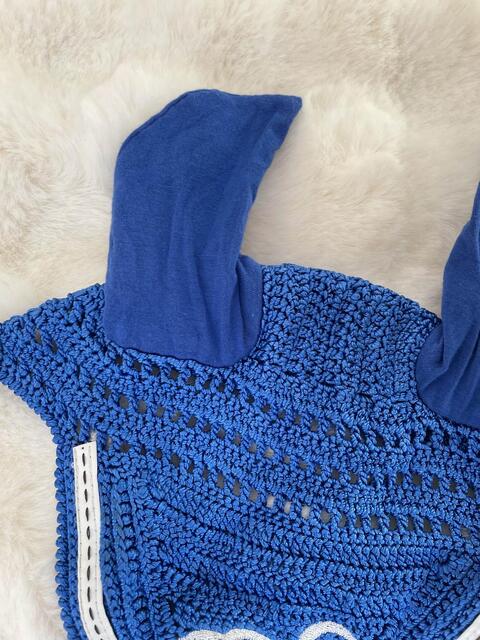 bonnet bleu électrique Pénélope