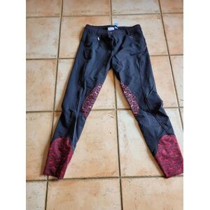 pantalon noir et rouge