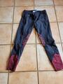 pantalon noir et rouge