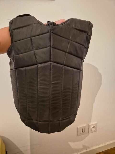 gilet de cross noir