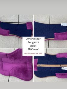Amortisseur violet fouganza