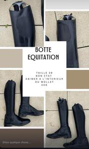 bottes équitation