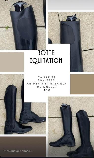 bottes équitation