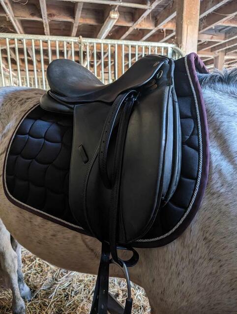 Selle de dressage 17.5