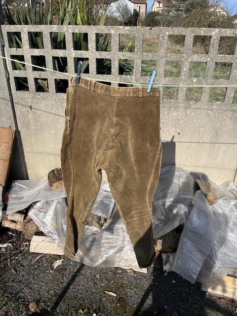 Pantalon en velours