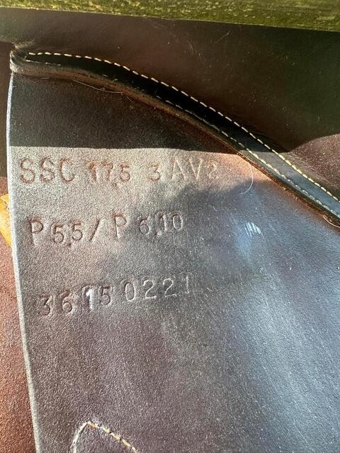 Selle GBS double veau 17,5