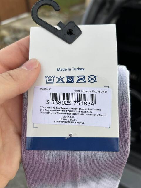 chaussette equitheme