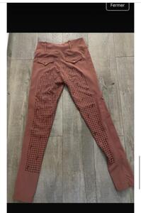 Legging triple enfant 12 ans rose