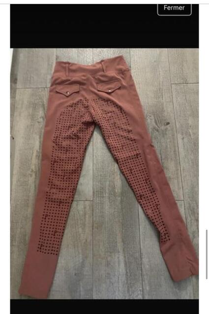 Legging triple enfant 12 ans rose