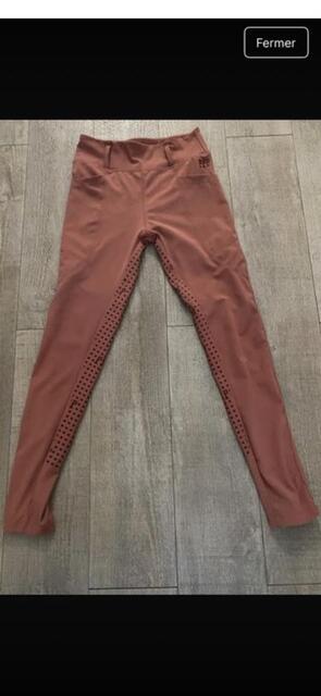 Legging triple enfant 12 ans rose