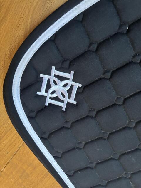 Tapis Dapple Equestrian noir