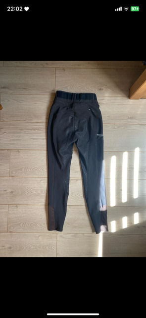 Leggings equitation marron