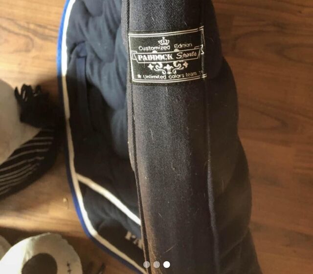 tapis paddock sport bleu