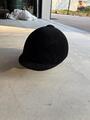 Casque équitation Adulte et Enfant - 140 velours noir