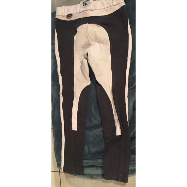 pantalon rose et gris