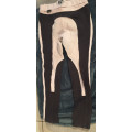 pantalon rose et gris