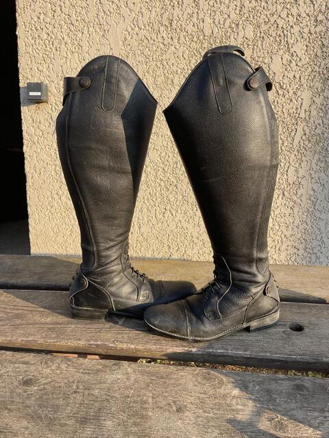 Bottes d équitation cuir