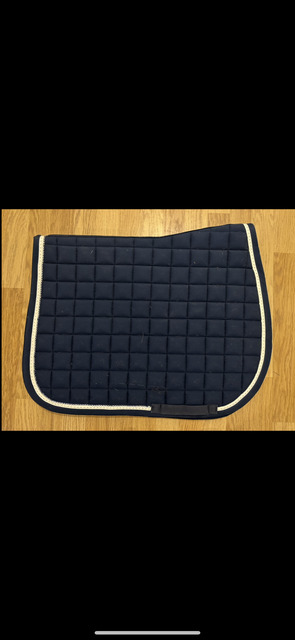 Tapis Penelope marine et strass