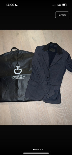 veste de concours cavaleria Toscana