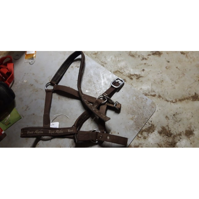 Licol marron COB Time Rider