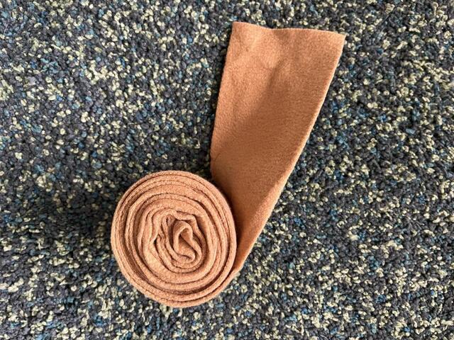 bandes Velvet moutarde