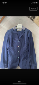 veste femme bleue animo