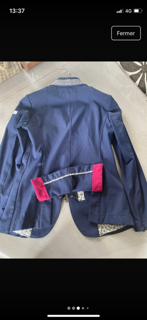 veste femme bleue animo