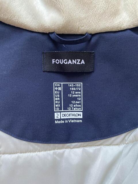 manteau fouganza bicolore