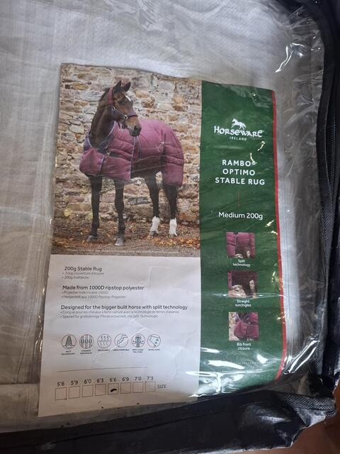 Couverture Horseware Rambo Optimo