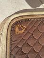 Tapis de selle marron Tattini poney