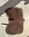 Tapis de selle marron Tattini poney