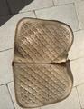 Tapis de selle marron Tattini poney