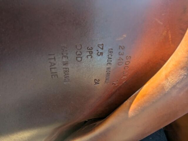 Selle Devoucoux 17,5