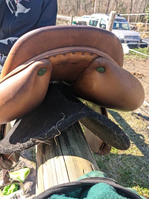 Selle Devoucoux 17,5