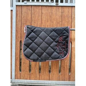 tapis Ju&Pa noir et bordeaux