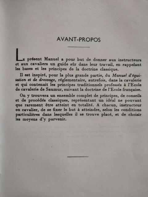 Manuel d'équitation 1975